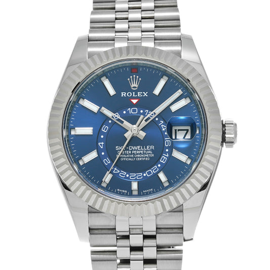 SKYDWELLER 326934 Random Serial Blue ROLEX Men's [Pre-Owned].