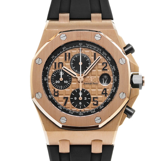 Royal Oak Offshore Chronograph 26470OR.OO.A002CR.01 Pink Gold/Black AUDEMARS PIGUET Men's [Pre-owned]