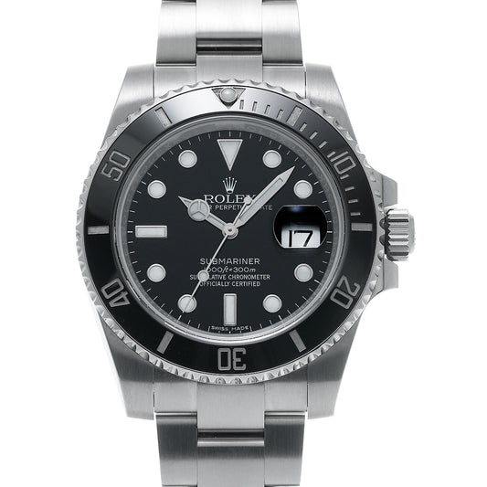 Submariner Date 116610LN Random Serial Black ROLEX Men's [Pre-Owned].