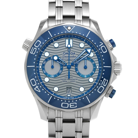 Seamaster Diver 300 Co-Axial Master Chronometer Chronograph 210.30.44.51.06.001 Gray OMEGA Mens [Pre-owned]