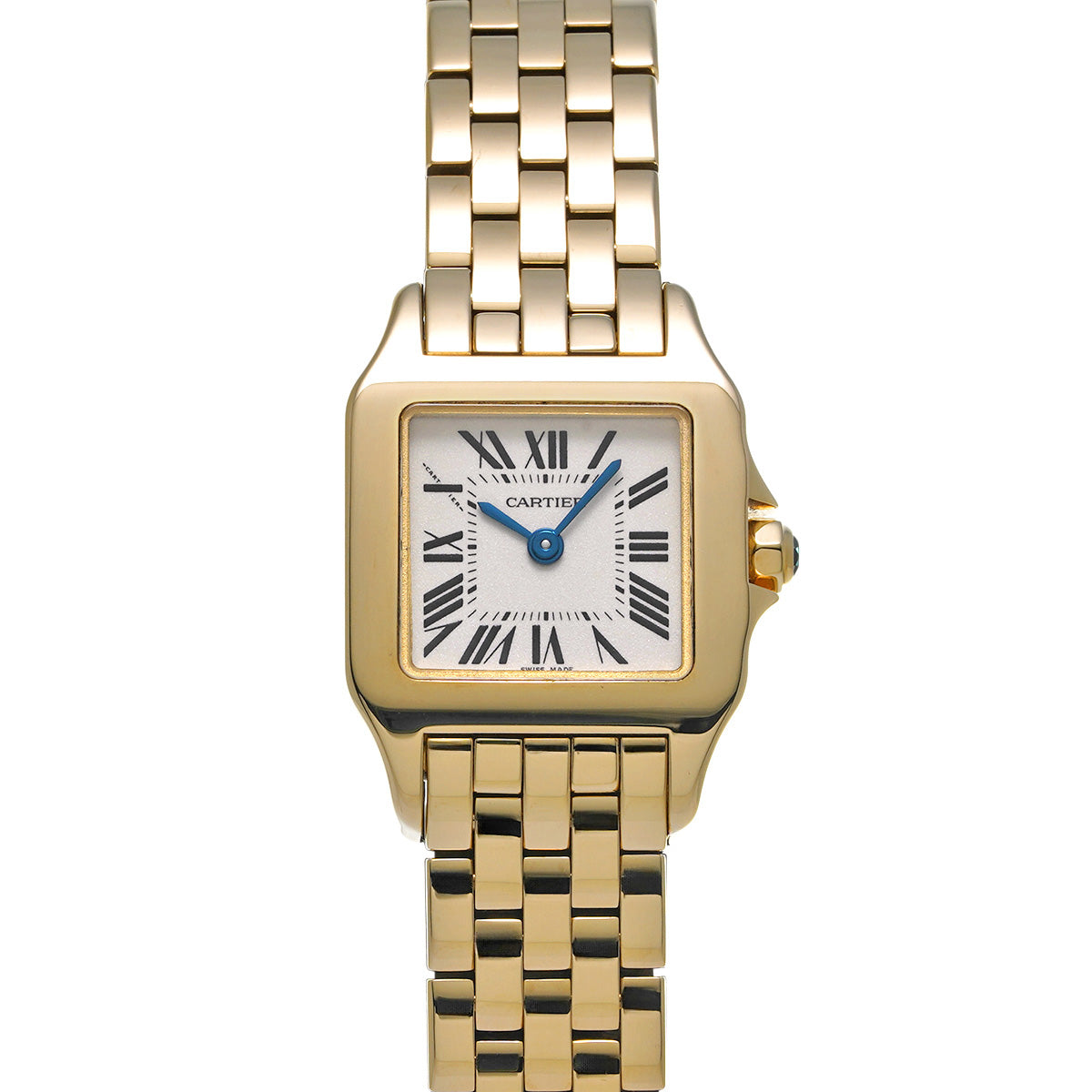 Santos Demoiselle SM W25063X9 Silver CARTIER Ladies [Pre-owned]