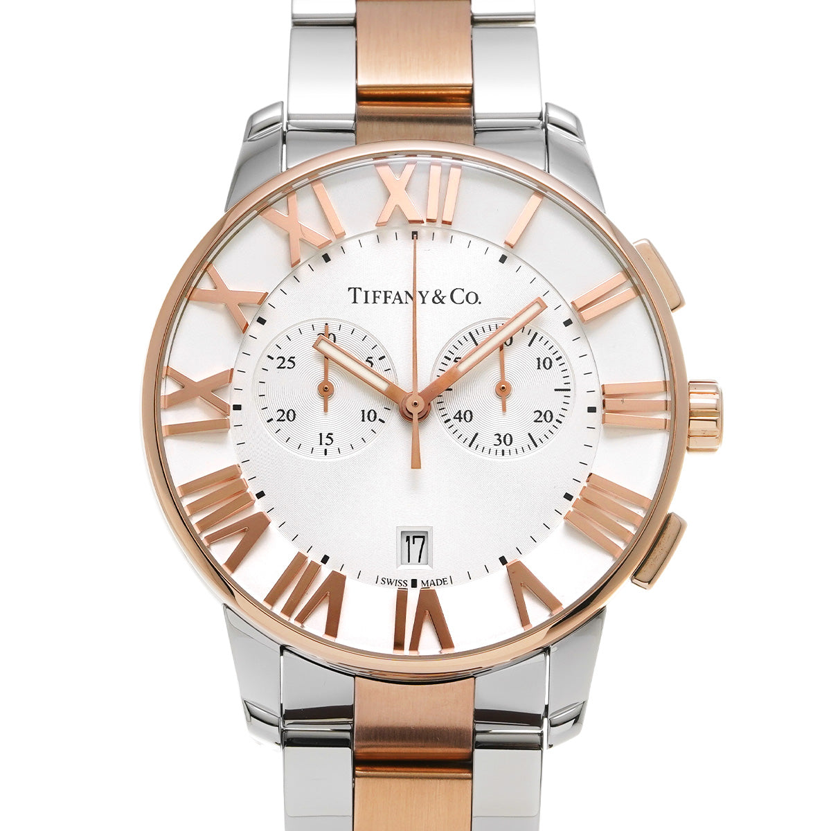 Atlas Dome 32887015 Silver TIFFANY &amp; Co. men's [Pre-owned].
