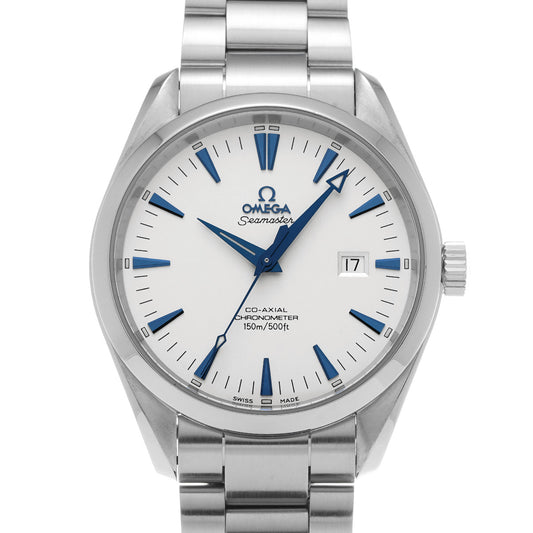 Seamaster Aqua Terra Co-Axial L Size 2502.33 White OMEGA Men's [Pre-Owned].