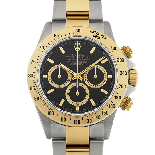 16523 Cosmograph Daytona A (manufactured circa 1999) Black ROLEX Men's [Pre-Owned].