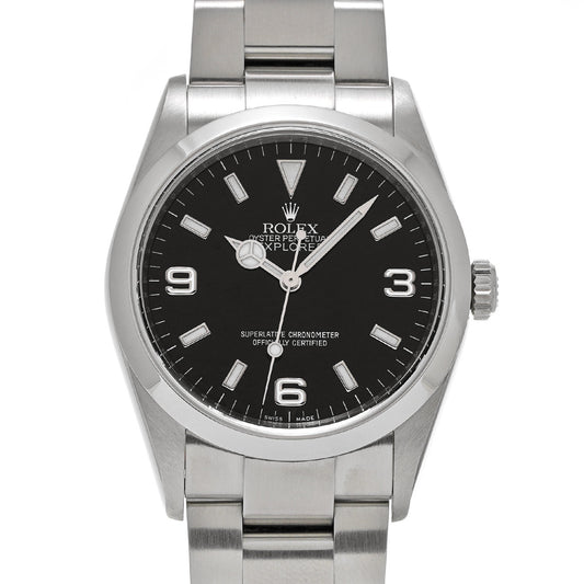 114270 Explorer V (manufactured circa 2009) Black ROLEX Men's [Pre-Owned].