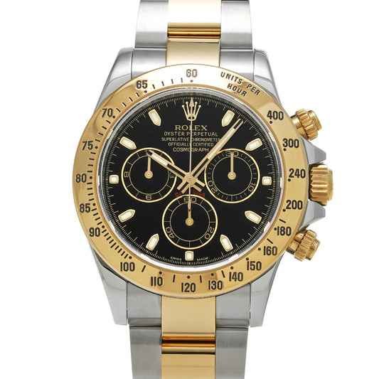 Cosmograph Daytona 116523 Random Serial Black ROLEX Men's [Pre-Owned].