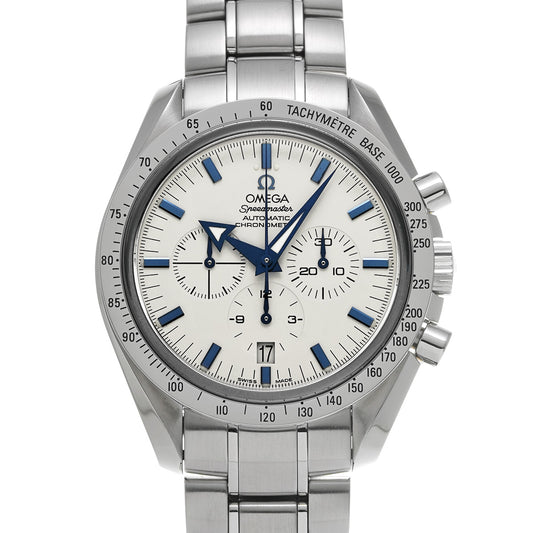 Speedmaster Broad Arrow 3551.20 White OMEGA Men's [Pre-Owned].