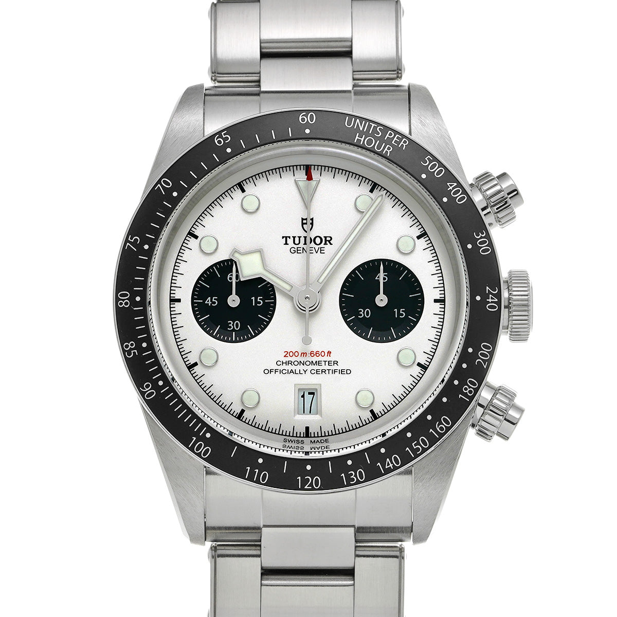 Black Bay Chrono 79360N White/Black TUDOR Men's [Pre-owned]