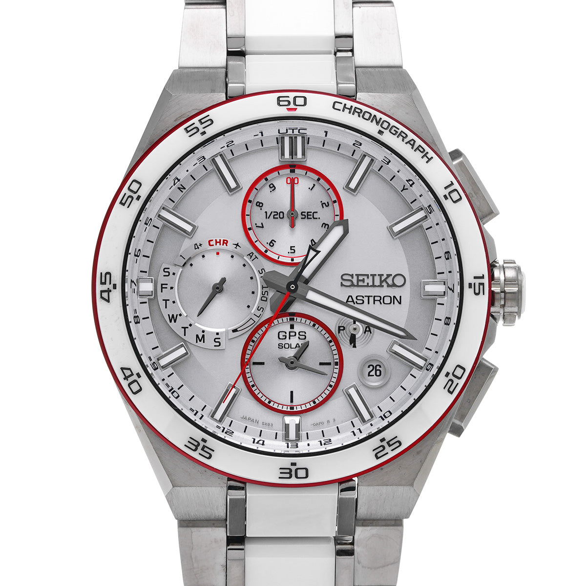 Astron Nexter SBXC173 Silver SEIKO Men's [Pre-owned].
