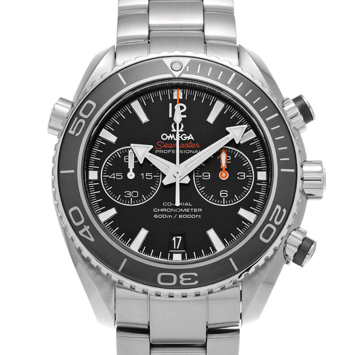 Seamaster Planet Ocean 600 Co-Axial Chronograph 232.30.46.51.01.001 Black OMEGA Men's [Pre-Owned].