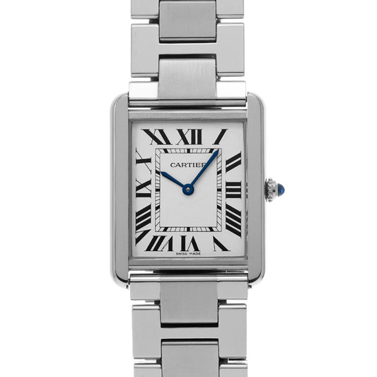 Tank Solo LM W5200014 Silver CARTIER Men's [Pre-Owned].