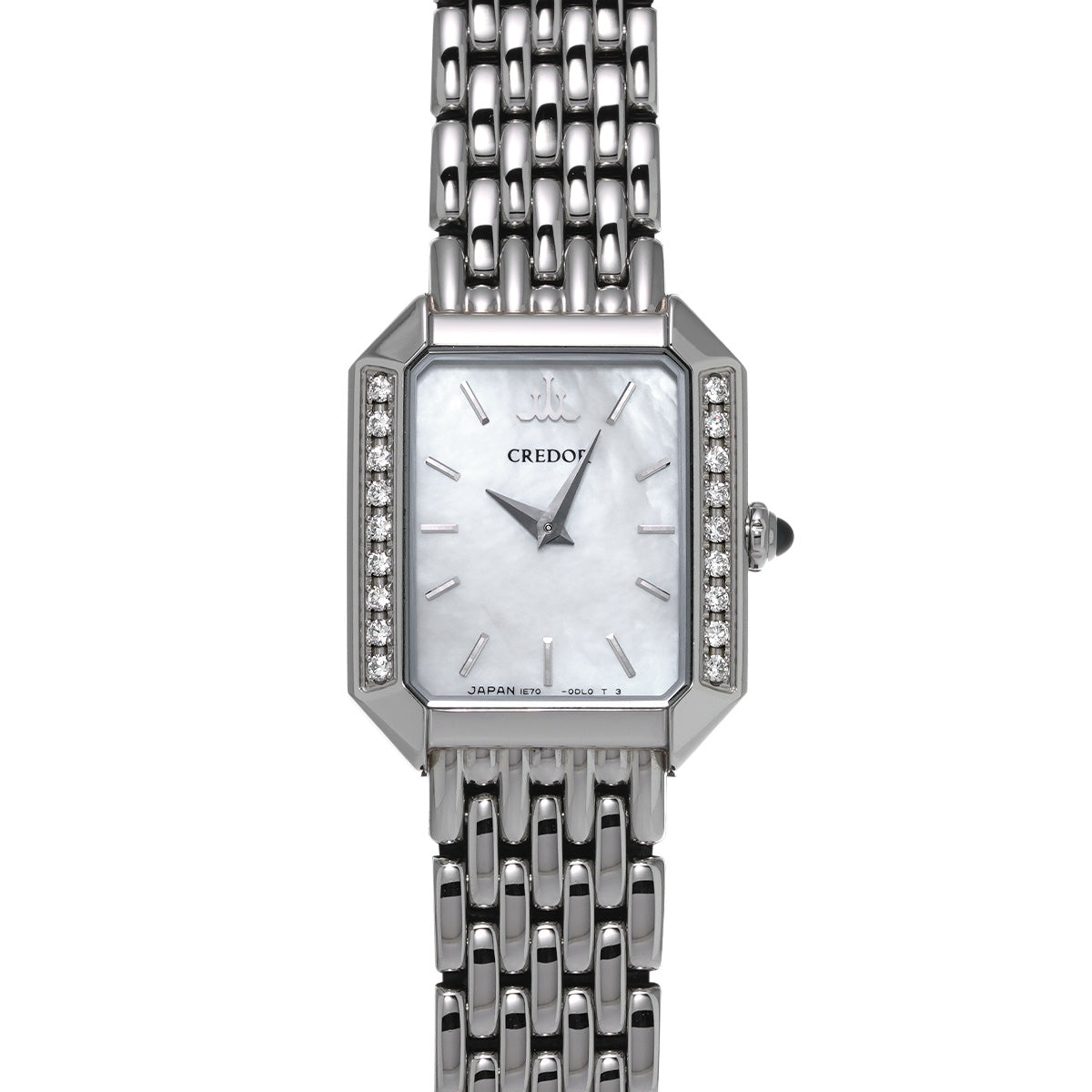 Credor Signo GSTE889 White MOP SEIKO Ladies [Pre-owned].