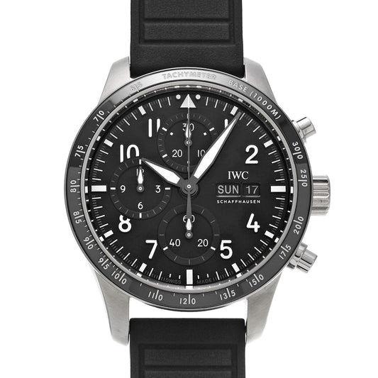 Pilot's Watch Performance Chronograph 41 AMG IW388305 Black IWC Men's [Pre-Owned]