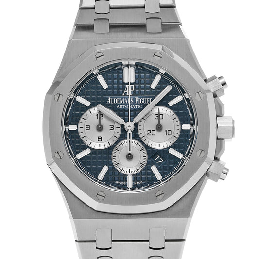 Royal Oak Chronograph 26331ST.OO.1220ST.01 Blue/Rhodium AUDEMARS PIGUET Men's [Pre-Owned]