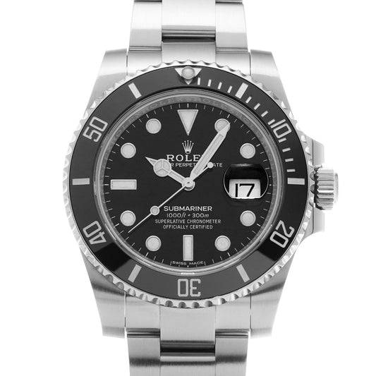 Submariner Date 116610LN Random Serial Black ROLEX Men's [Pre-Owned].