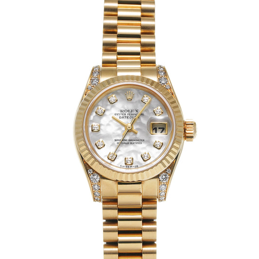 Lady Datejust 26 179238NG K (made around 2001) White MOP ROLEX Ladies [Pre-Owned].