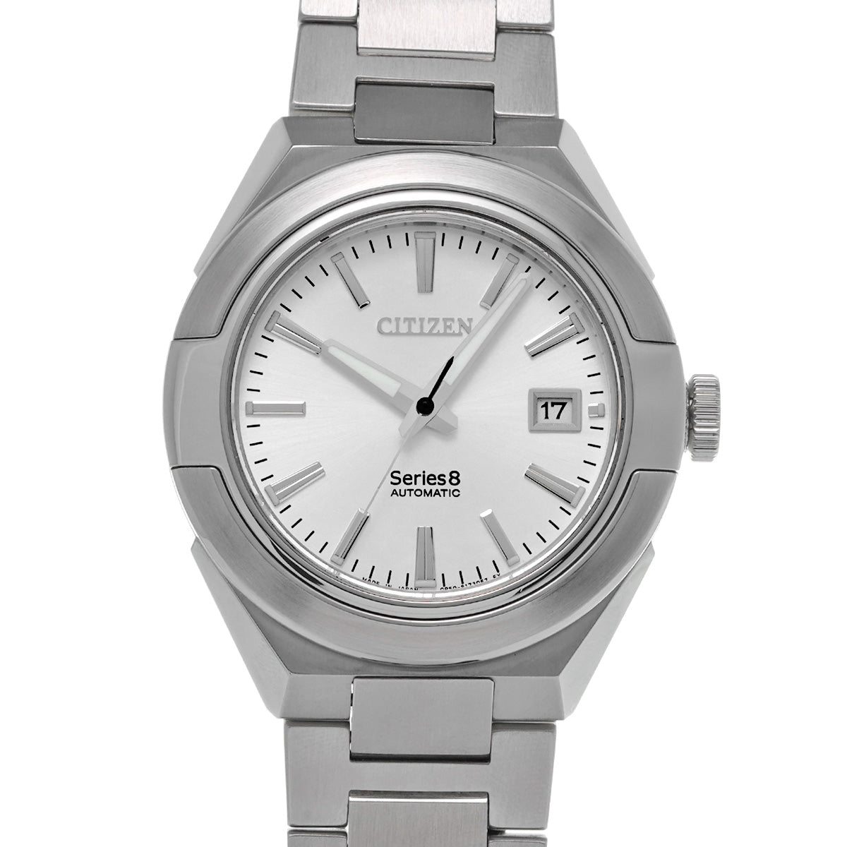 Series 870 Mechanical NA1000-88A Silver CITIZEN Men's [Pre-Owned].