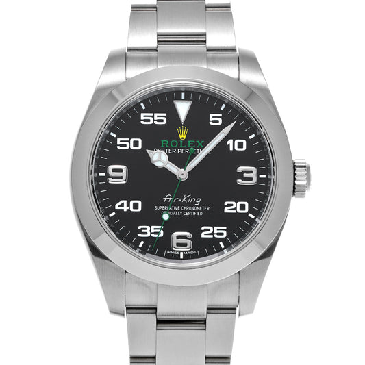 AIRKING 116900 Random Serial Black ROLEX Men's [Pre-owned].