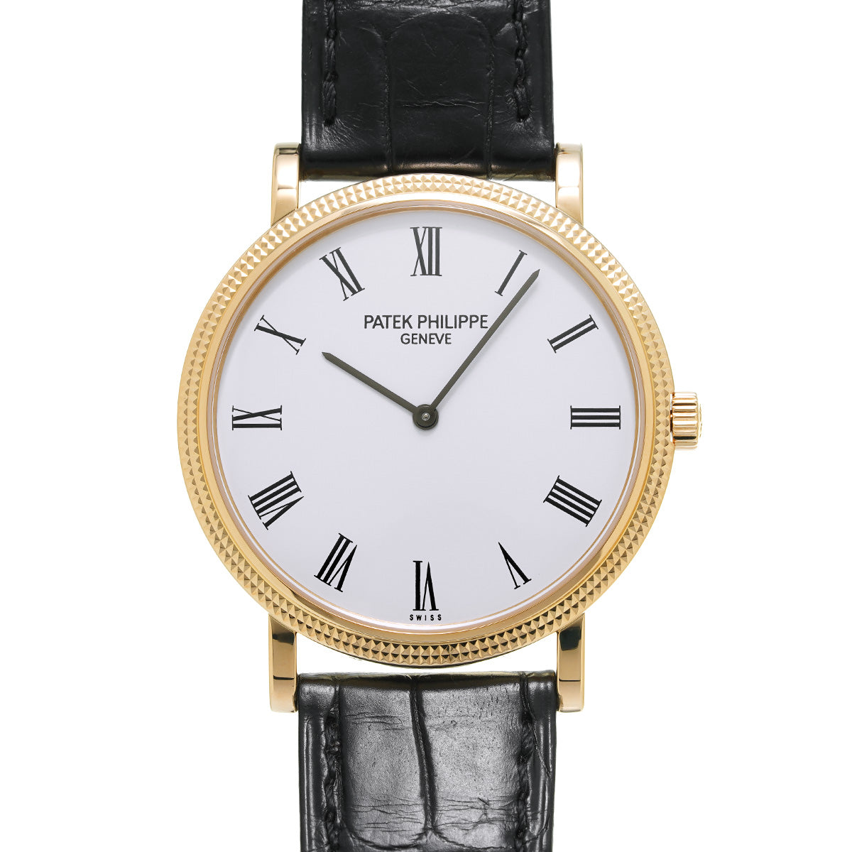 Calatrava 5120J-001 White PATEK PHILIPPE Men's [Pre-Owned].