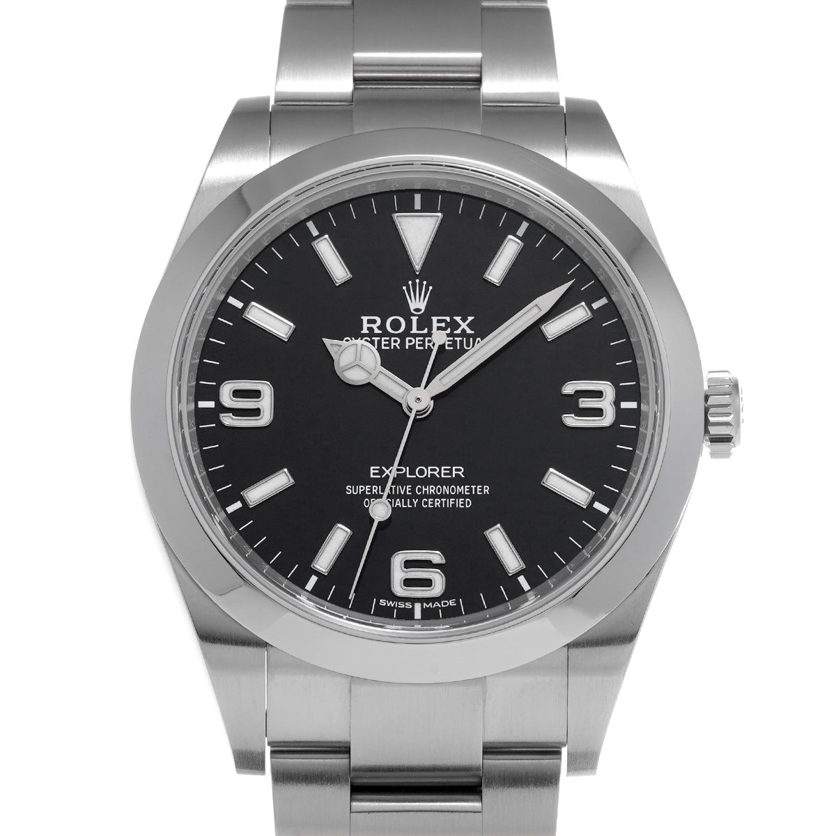 Explorer 214270 Random Serial Black ROLEX Men's [Pre-owned].