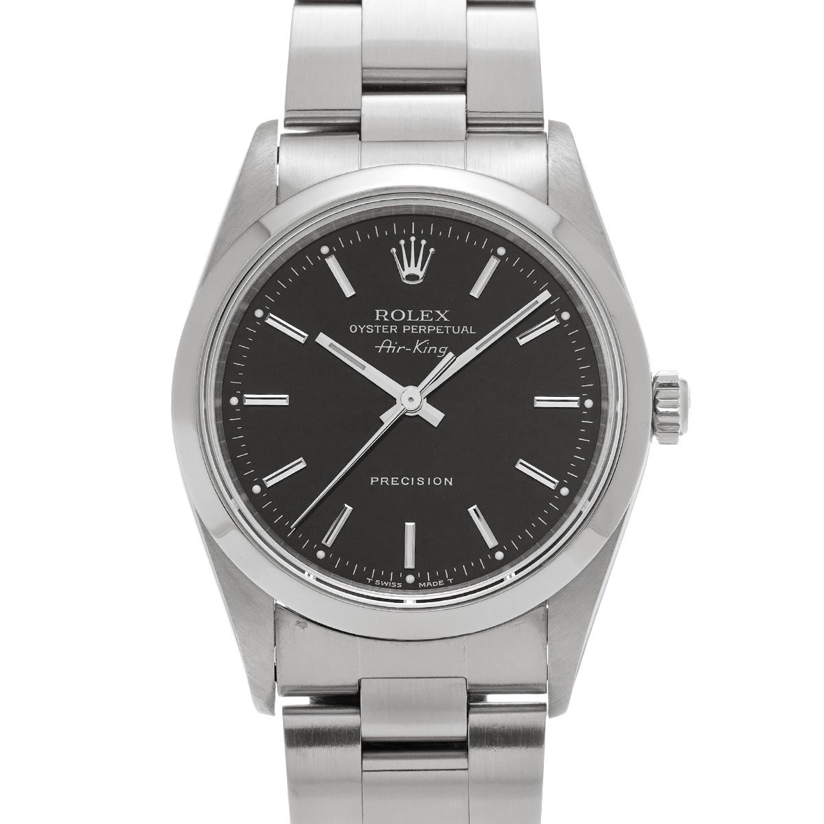 Air-King 14000 U (manufactured circa 1997) Black ROLEX Men's [Pre-Owned].