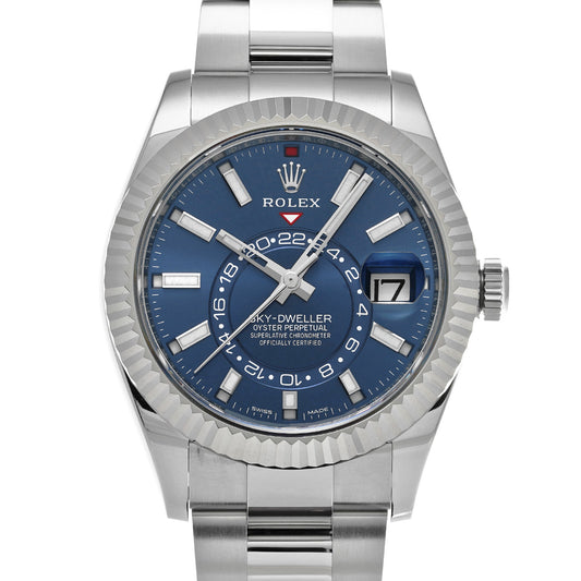 SKYDWELLER 326934 Random Serial Blue ROLEX Men's [Pre-Owned].