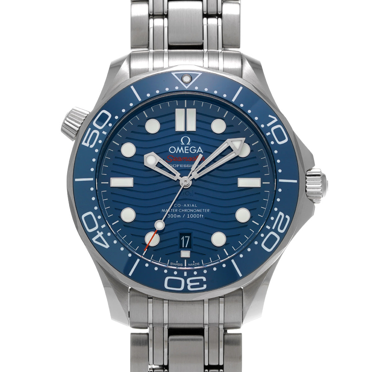 Seamaster Diver 300 Co-Axial Master Chronometer 210.30.42.20.03.001 Blue OMEGA Mens [Pre-Owned].