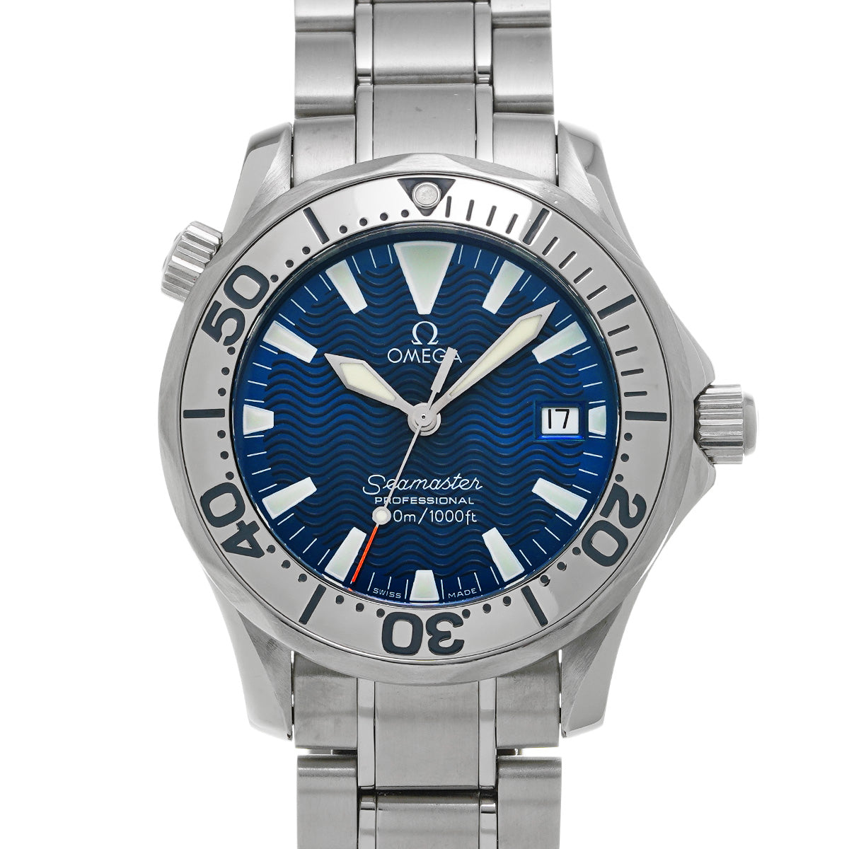 Seamaster Professional 300 2263.80 Blue OMEGA Men's [Pre-Owned].