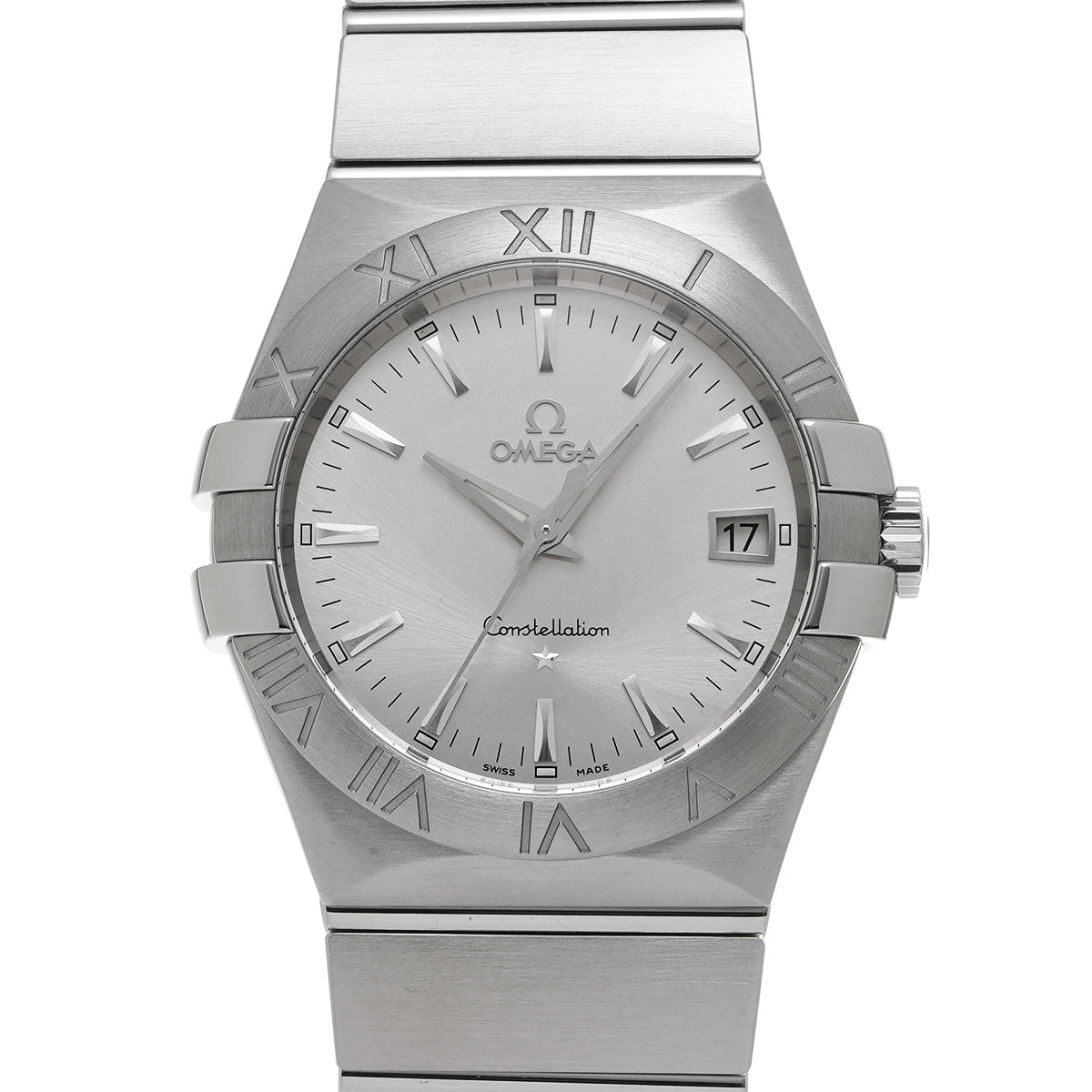 Constellation Quartz 123.10.35.60.02.001 Silver OMEGA Men's [Pre-owned].
