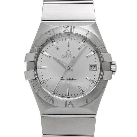 Constellation Quartz 123.10.35.60.02.001 Silver OMEGA Men's [Pre-owned].