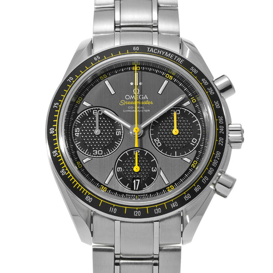 Speedmaster Racing Co-Axial 326.30.40.50.06.001 Gray/Black OMEGA Men's [Pre-Owned].