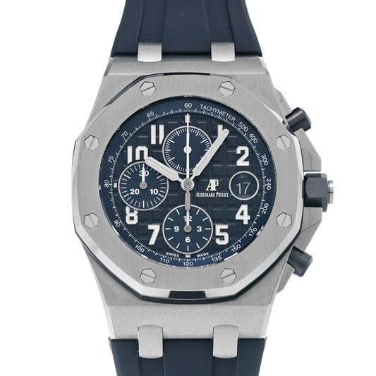 Royal Oak Offshore Chronograph 26470ST.OO.A028CR.01.A Black/Blue AUDEMARS PIGUET Men's [Pre-owned]