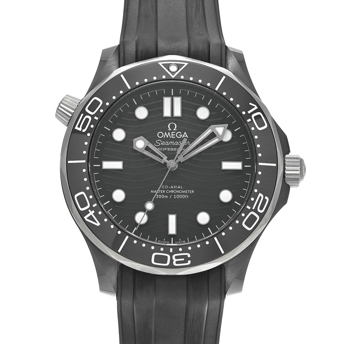 Seamaster Diver 300 Co-Axial Master Chronometer 210.92.44.20.01.001 Black OMEGA Men's [Pre-Owned].