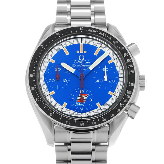 Speedmaster Racing Michael Schumacher 3510.80 Blue OMEGA Men's [Pre-Owned].