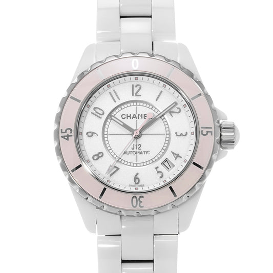 H4468 J12 Soft Pink Limited White CHANEL Men's [Pre-owned].