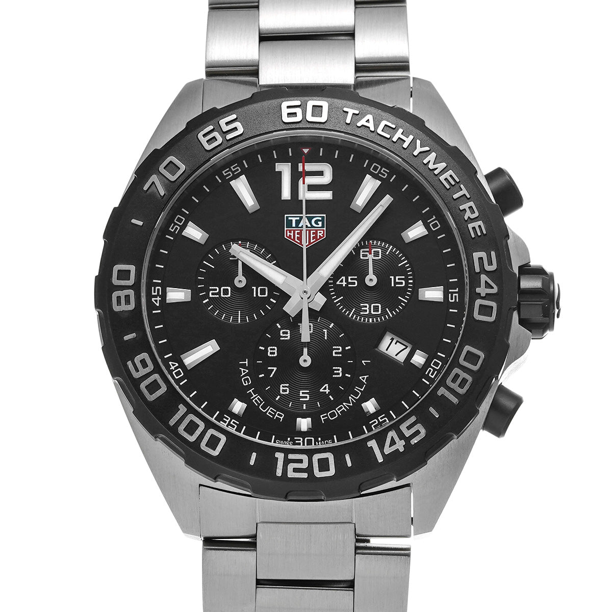 Formula 1 Quartz Chronograph CAZ1010.BA0842 Black TAG HEUER Men's [Pre-Owned].