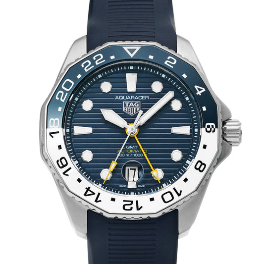 Aquaracer Professional 300 Calibre 7 GMT WBP2010.FT6198 Blue TAG HEUER Men's [Pre-Owned]