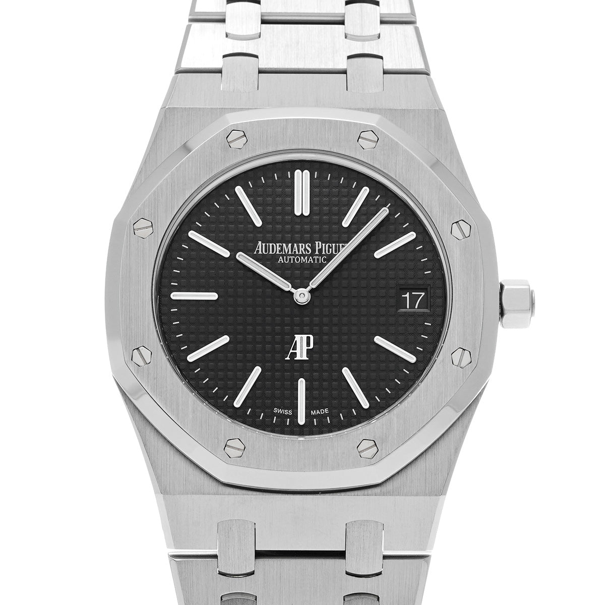Royal Oak Jumbo Extra Thin 15202ST.OO.1240ST.01.A Blue AUDEMARS PIGUET Men's [Pre-Owned].