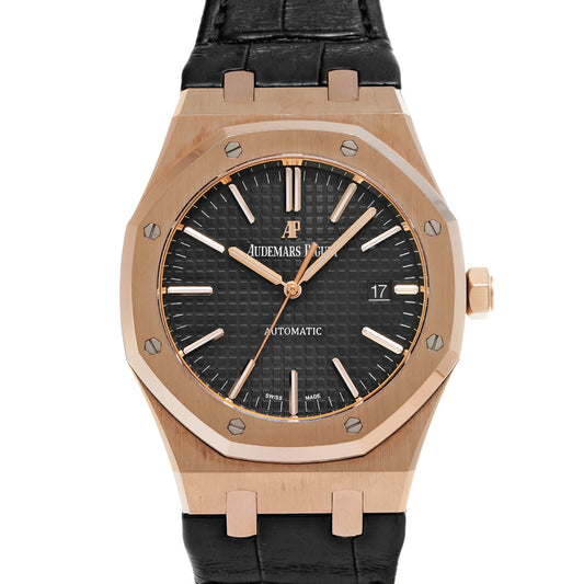 Royal Oak 15400OR.OO.D002CR.01 Black AUDEMARS PIGUET Men's [Pre-Owned].