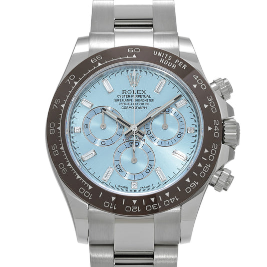 Cosmograph Daytona 116506A Random Serial Ice Blue/Diamond ROLEX Men's [Pre-Owned].