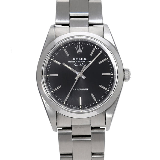 Air-King 14000 T (manufactured circa 1997) Black ROLEX Men's [Pre-Owned].