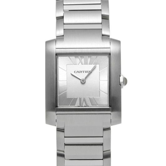 Tank Francaise Japan Limited Edition WSTA0086 Silver CARTIER Ladies [Pre-owned]
