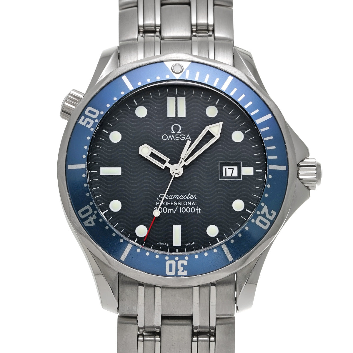 2541.80 Seamaster Professional 300 Blue OMEGA Men's [Pre-owned].