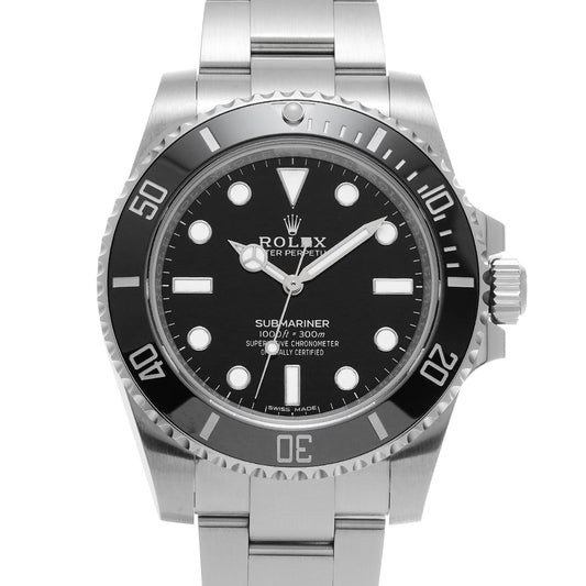 Submariner 114060 Random Serial Black ROLEX Men's [Pre-Owned].