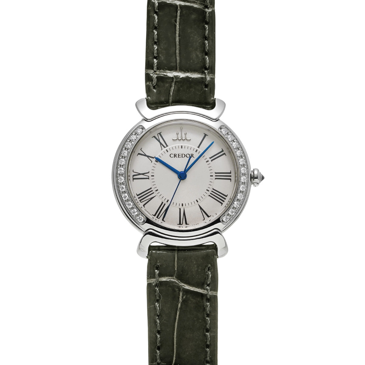 Credor Linearx GSAS927 Silver SEIKO Ladies [Pre-owned].