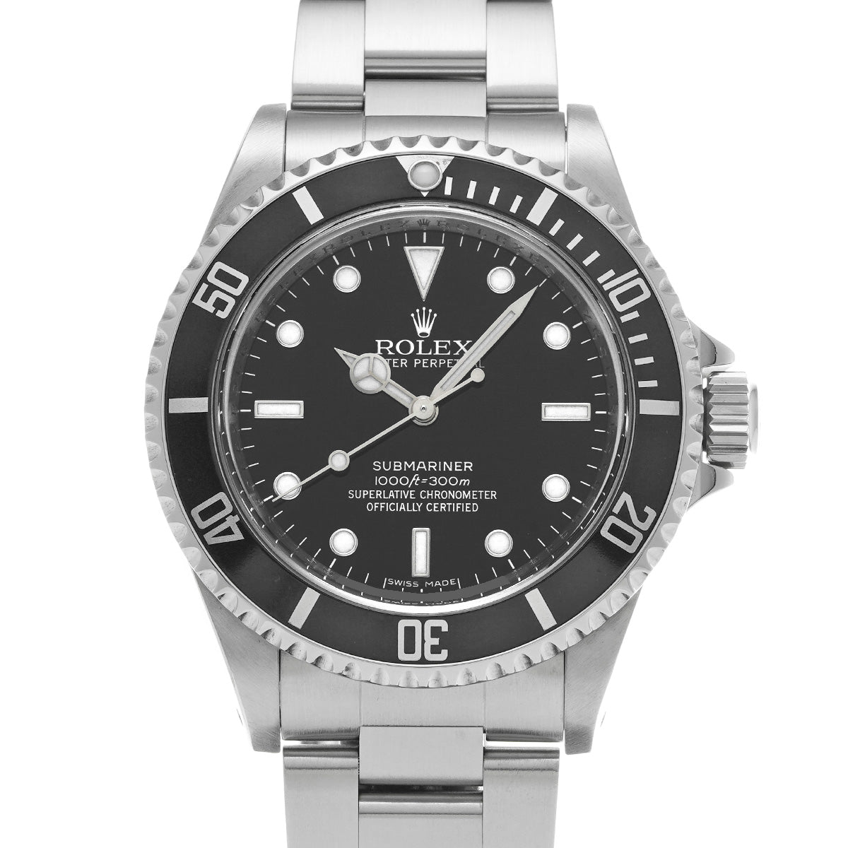 Submariner 14060M Z (manufactured circa 2006) Black ROLEX Men's [Pre-Owned].
