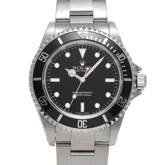 14060M Submariner Y (manufactured circa 2002) Black ROLEX Men's [Pre-Owned].