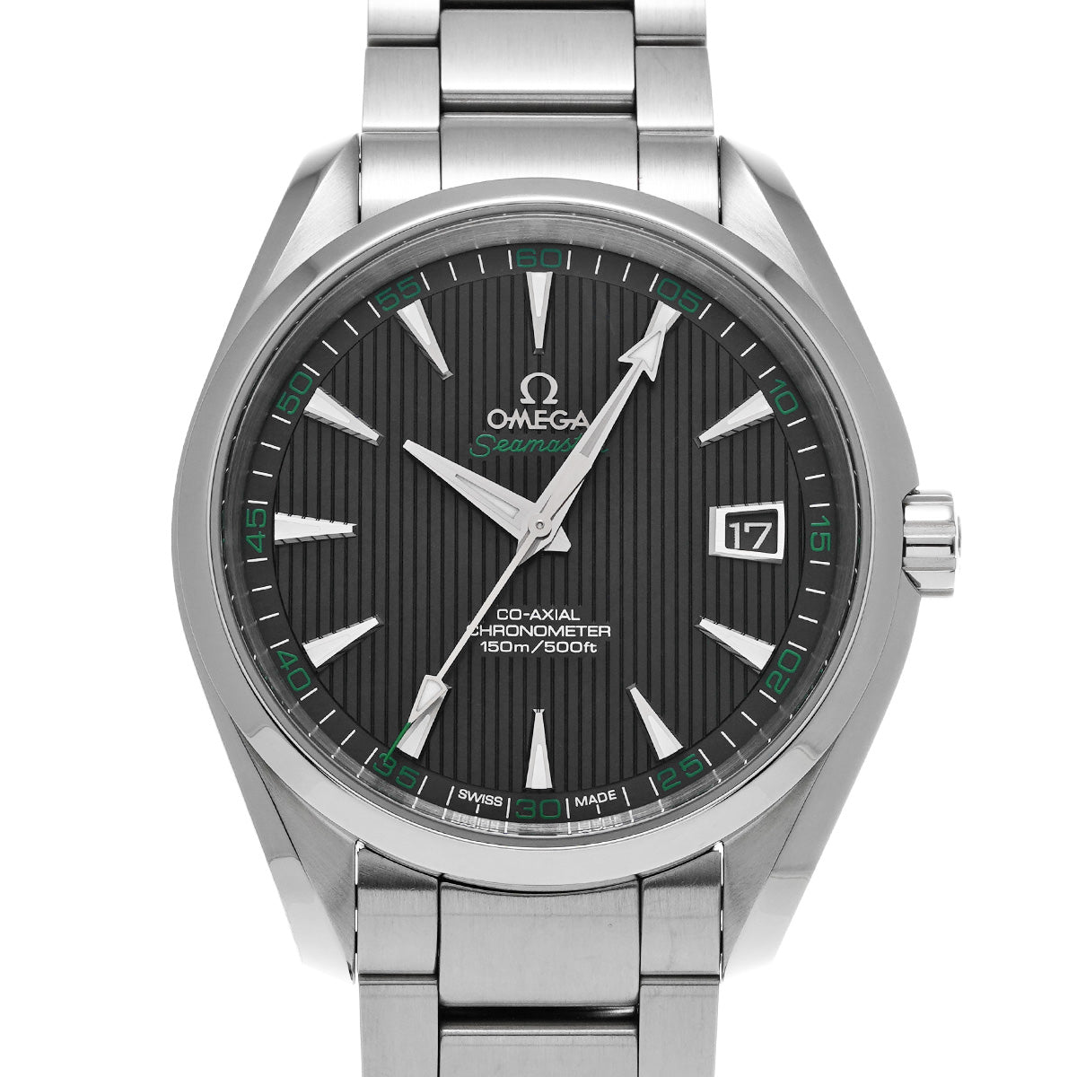 Seamaster Aqua Terra Co-Axial 231.10.42.21.01.001 Black OMEGA Men's [Pre-Owned].