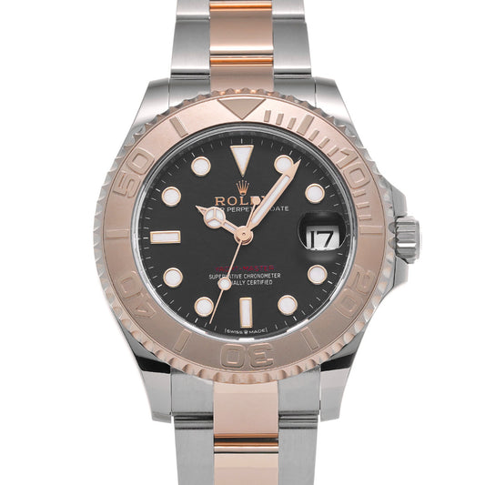 Yacht-Master 37 268621 Random Serial Black ROLEX Unisex [Pre-Owned].