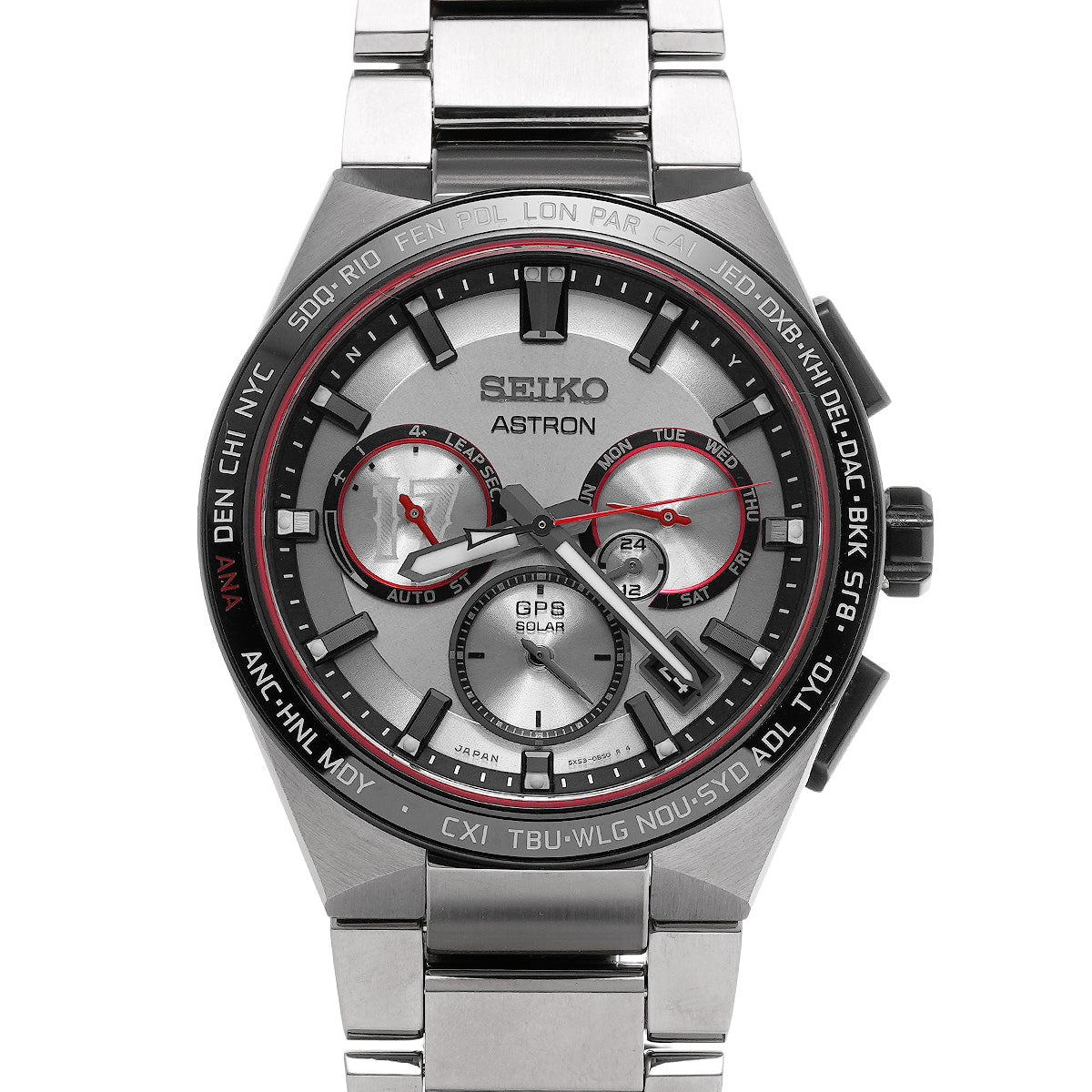 Astron Nexter Series Shohei Otani 2022 Limited Edition SBXC125 Silver SEIKO Men's [Pre-Owned].